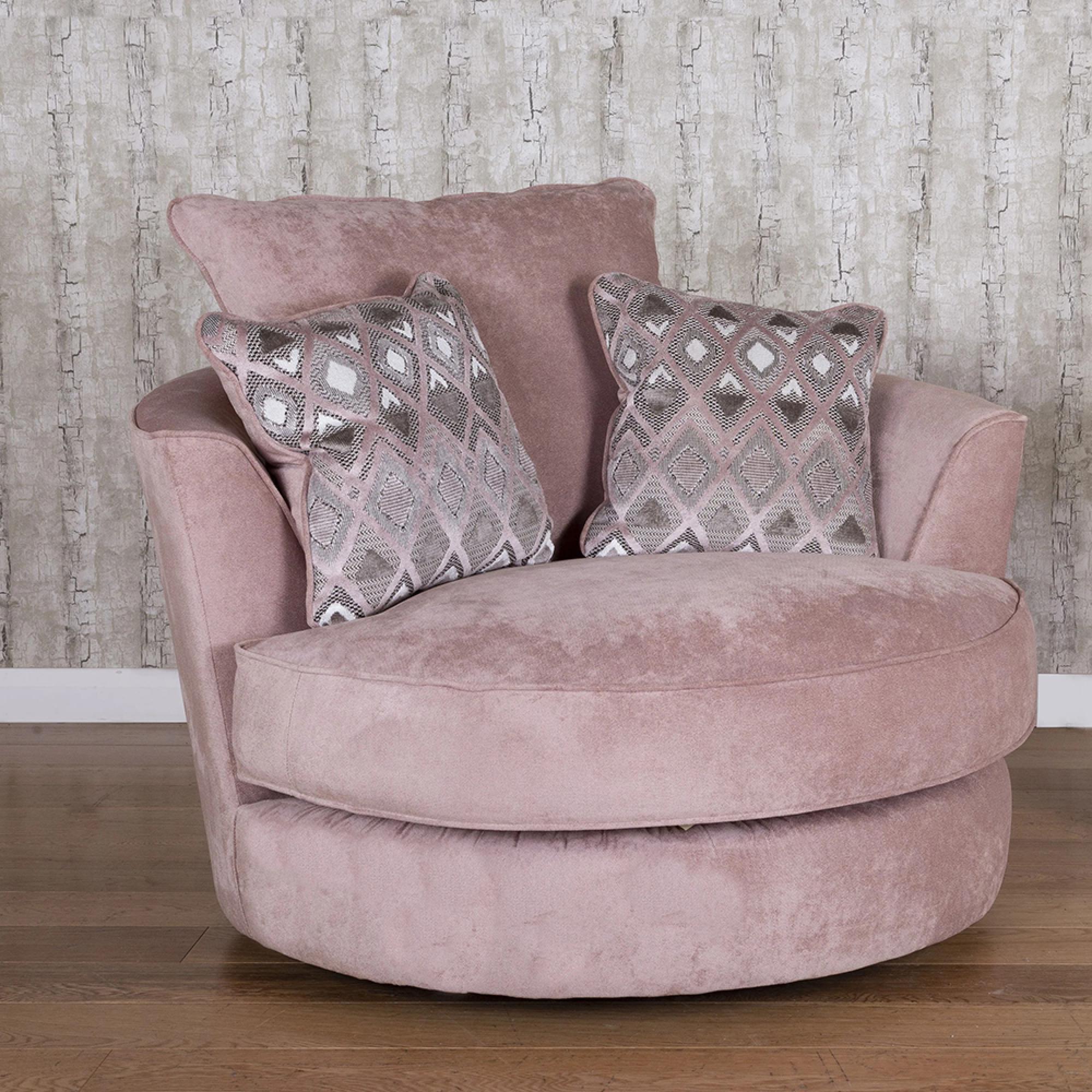 Affinity Fabric Swivel Chair - Main Image