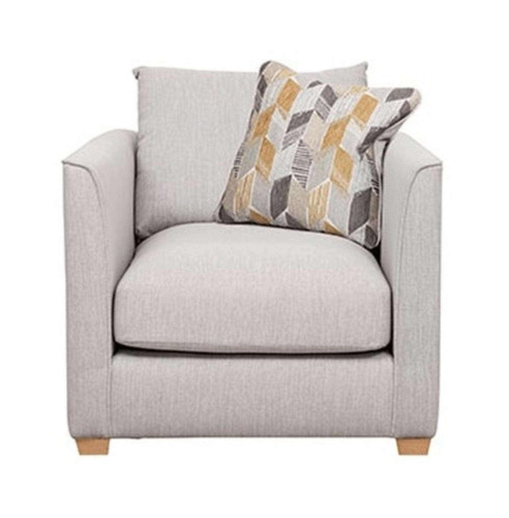 Carter Fabric Armchair - Main Image