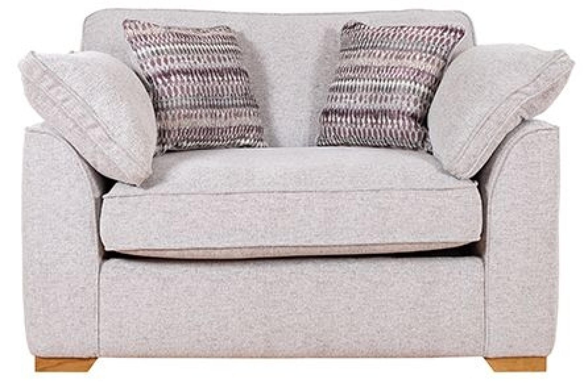 Lorna Fabric Love Chair - Main Image