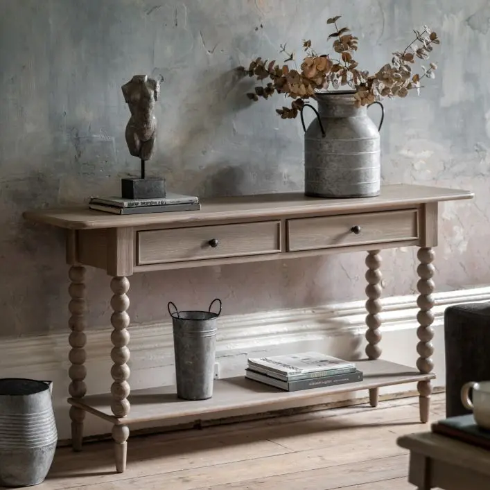 Artisan 2 Drawer Console Table - Gallery Image