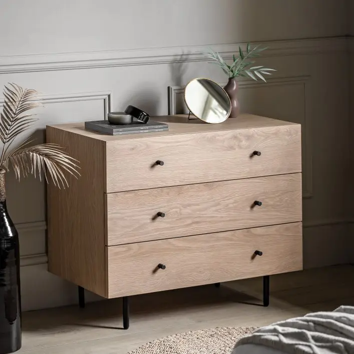 Ashdown 3 Drawer Chest - Gallery Image