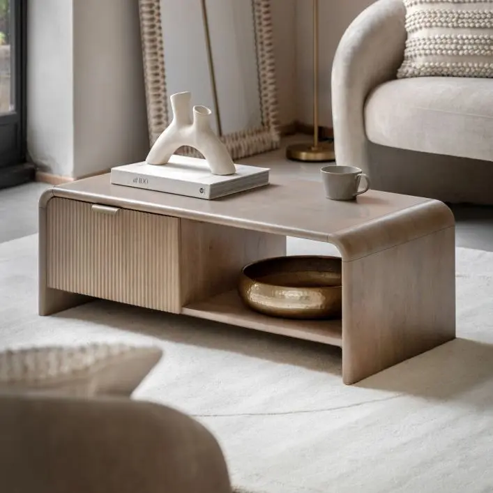 Colonna 1 Drawer Coffee Table - Gallery Image