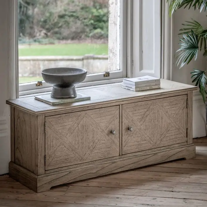 Mustique 2 Door Media Unit - Gallery Image