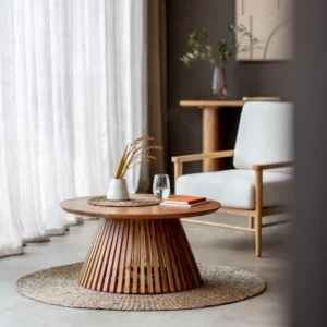 Gabriella Slatted Coffee Table
