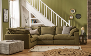 Albi Fabric Corner Sofa – LH1/COR/ALU/RH1