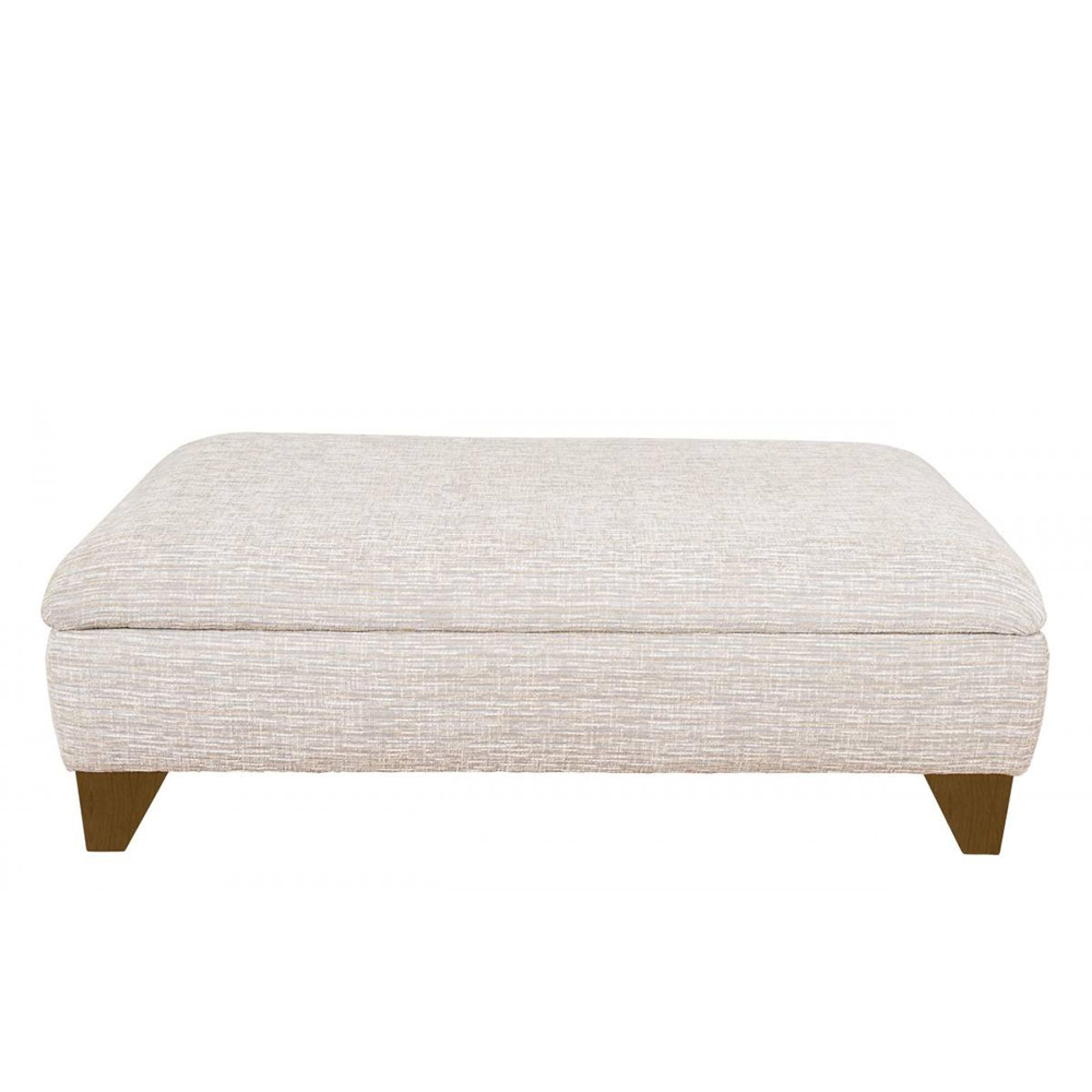 Austin Fabric Storage Footstool - Main Image