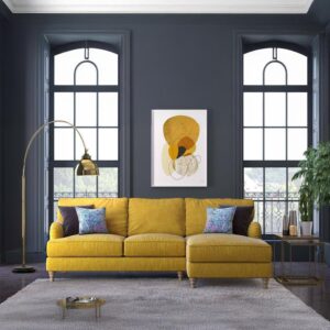 Arezzo Fabric Chaise Sofa – LH2/RFC