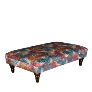 Arezzo Fabric Footstool