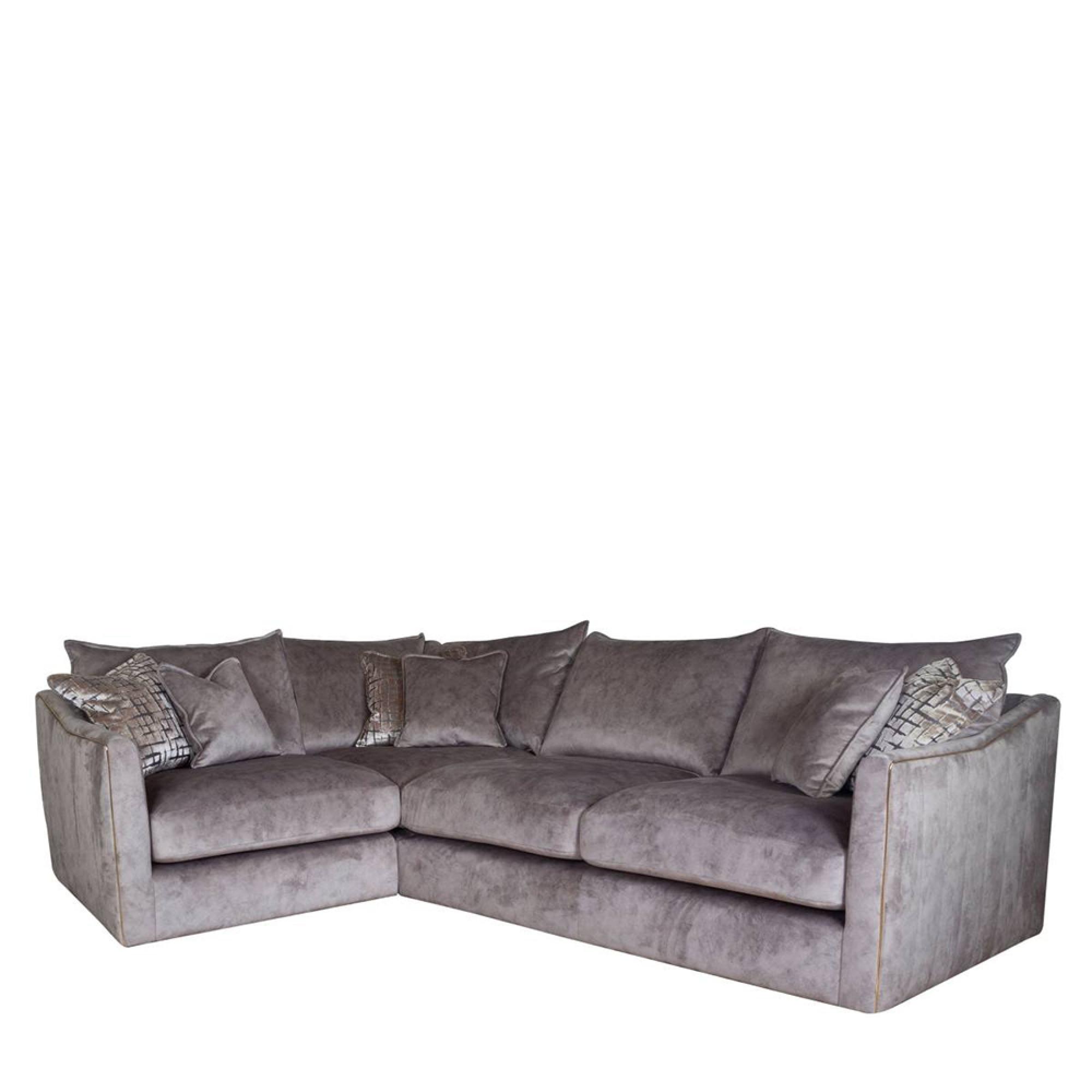 Blaise Fabric Corner Sofa - LH1/COR/RH2 - Main Image