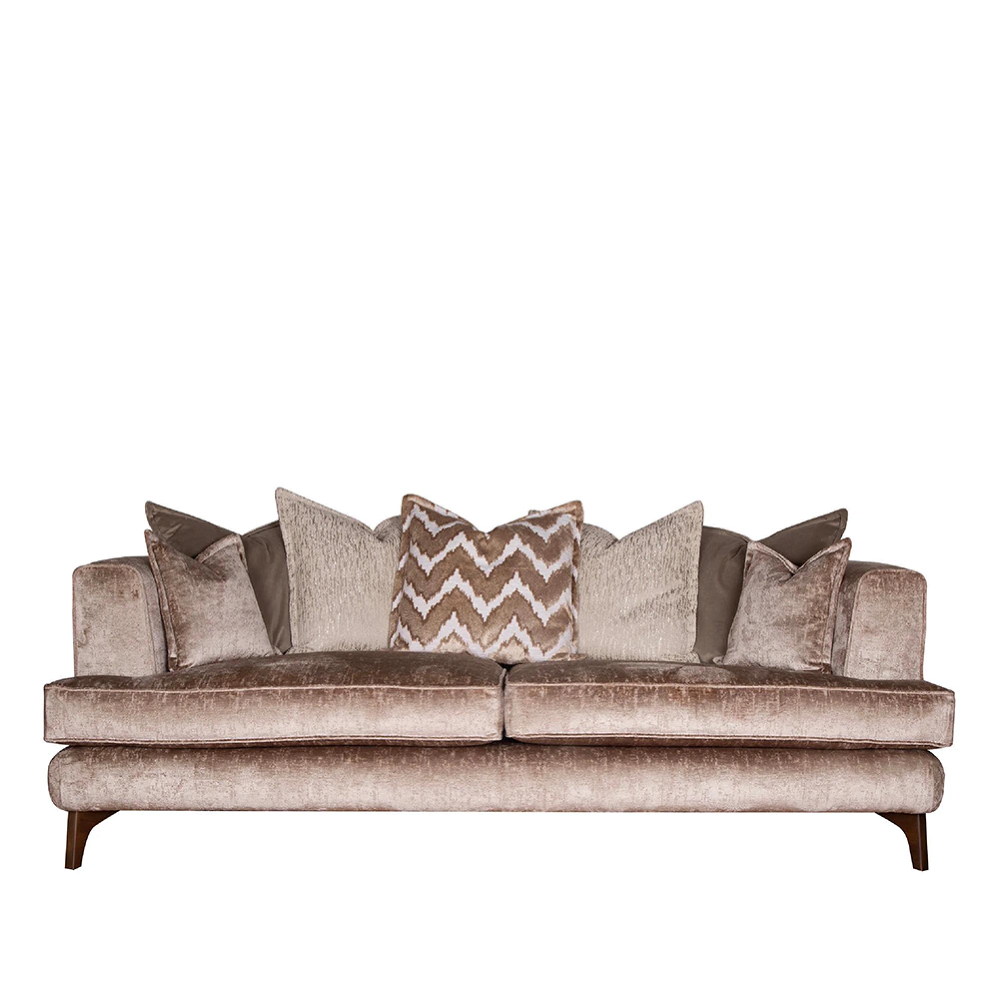 Cancun Fabric Sofa - 4 Seater - Main Image