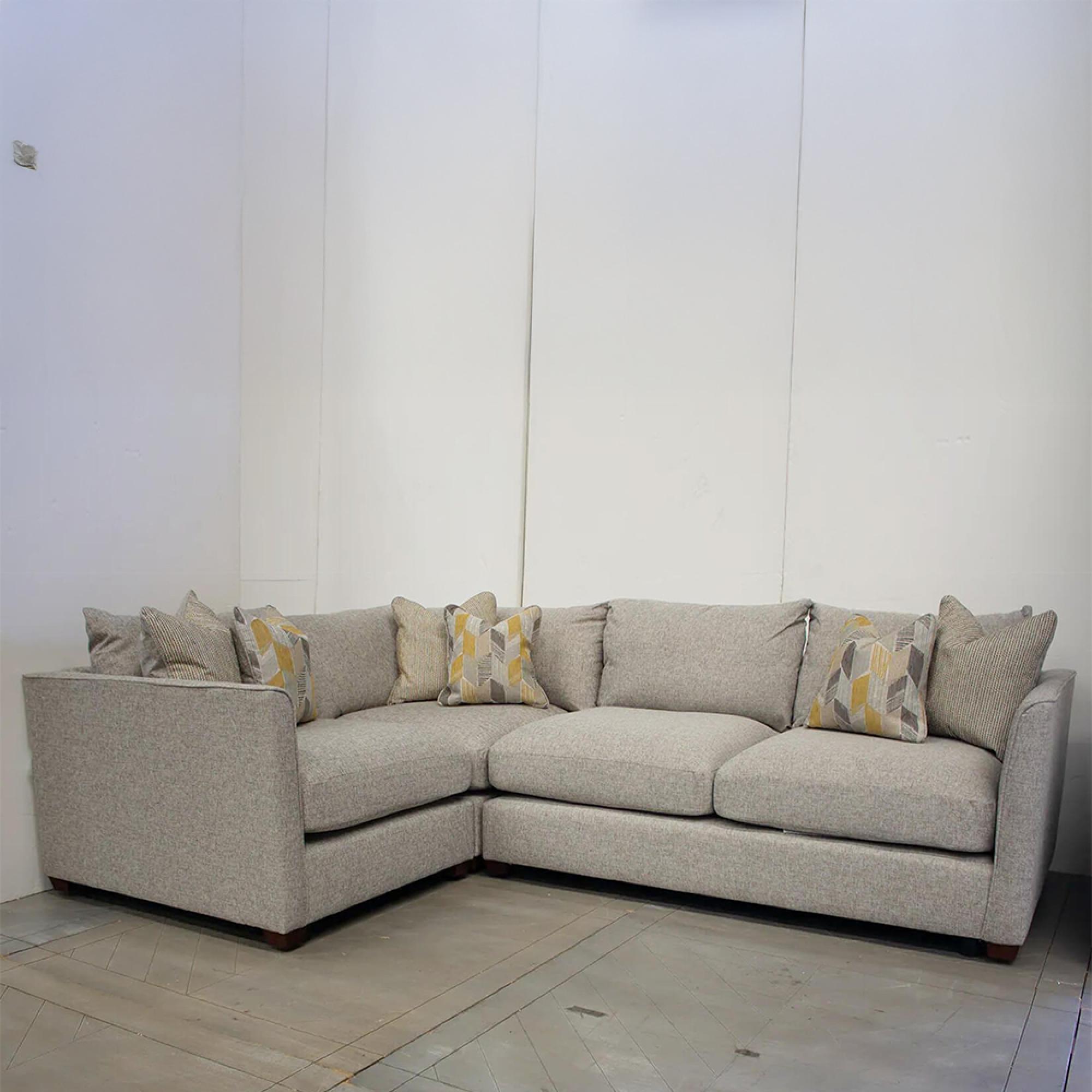 Carter Fabric Corner Sofa - LH1/COR/RH2 - Main Image