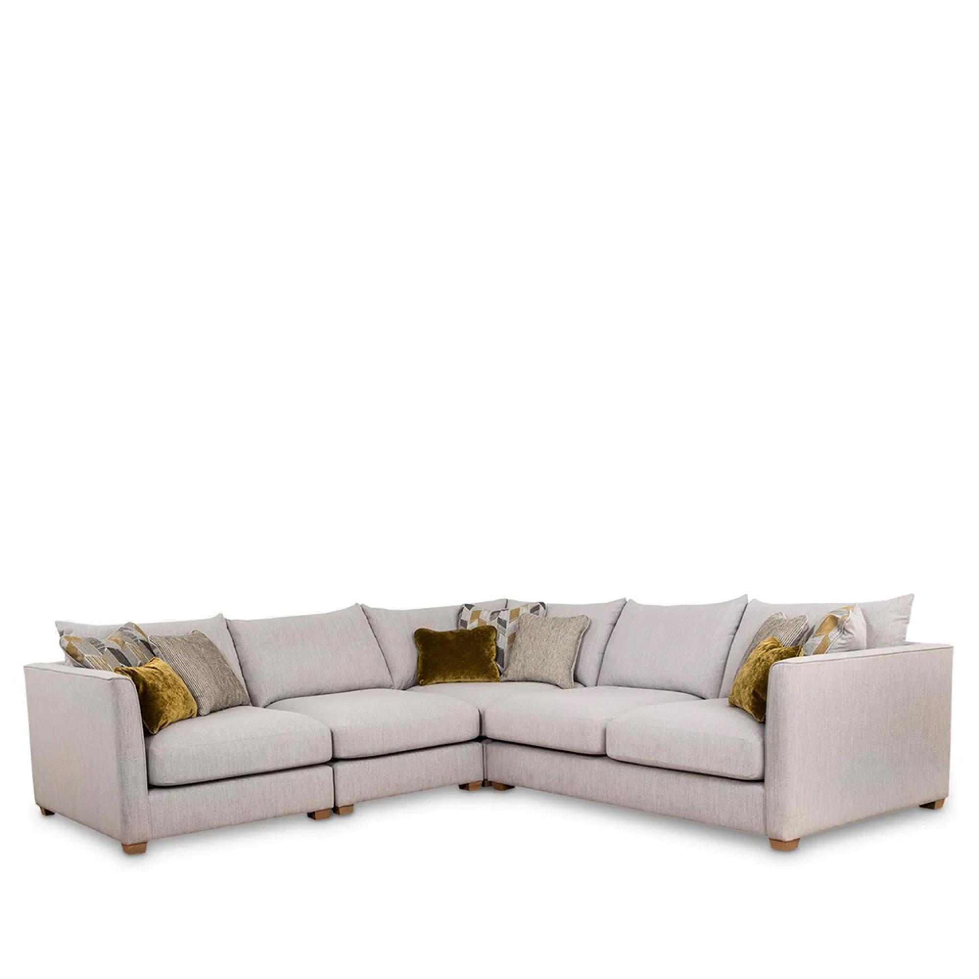 Carter Fabric Corner Sofa - LH2/COR/RH2 - Main Image