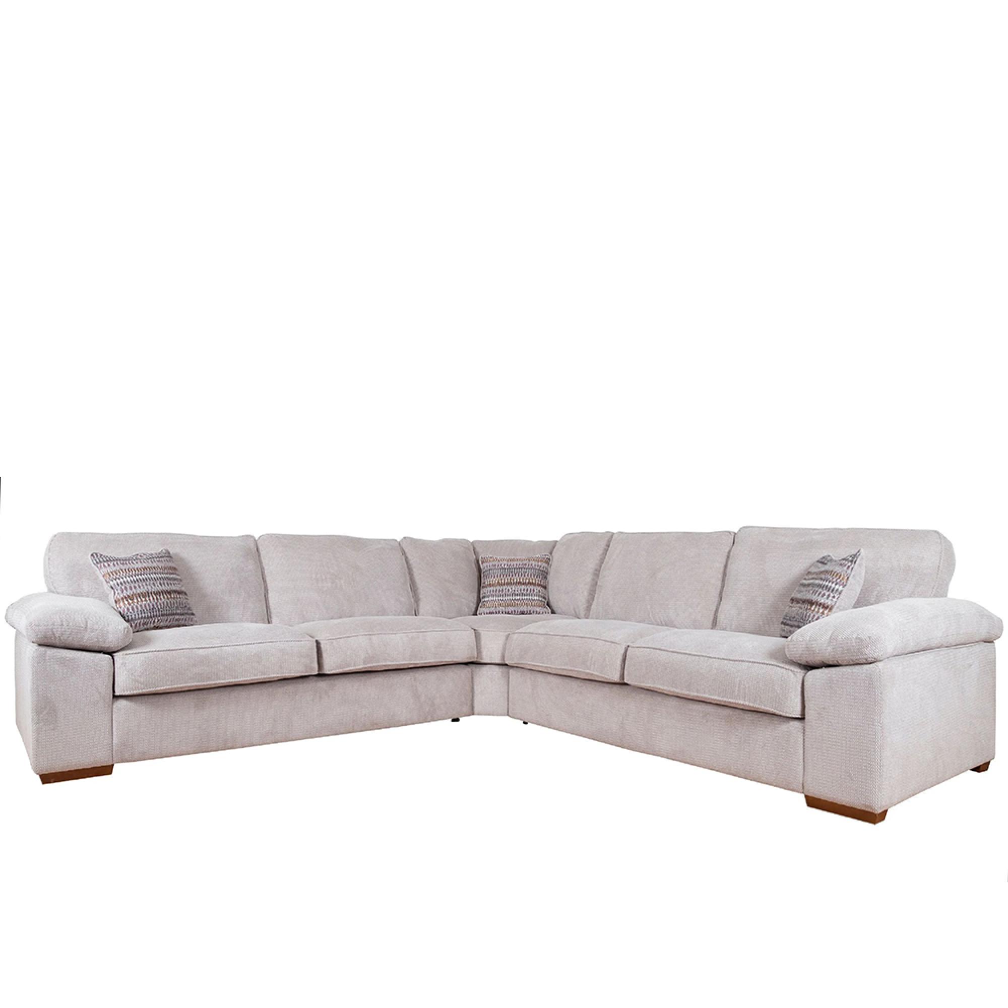 Dexter Fabric Corner Sofa - LH2/COR/RH2 - Main Image