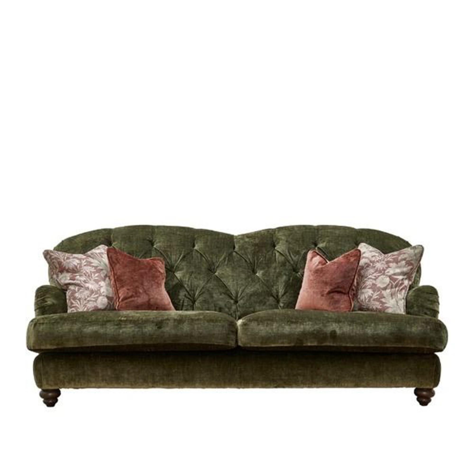 Dumpling Fabric Sofa - 3 Seater - Main Image