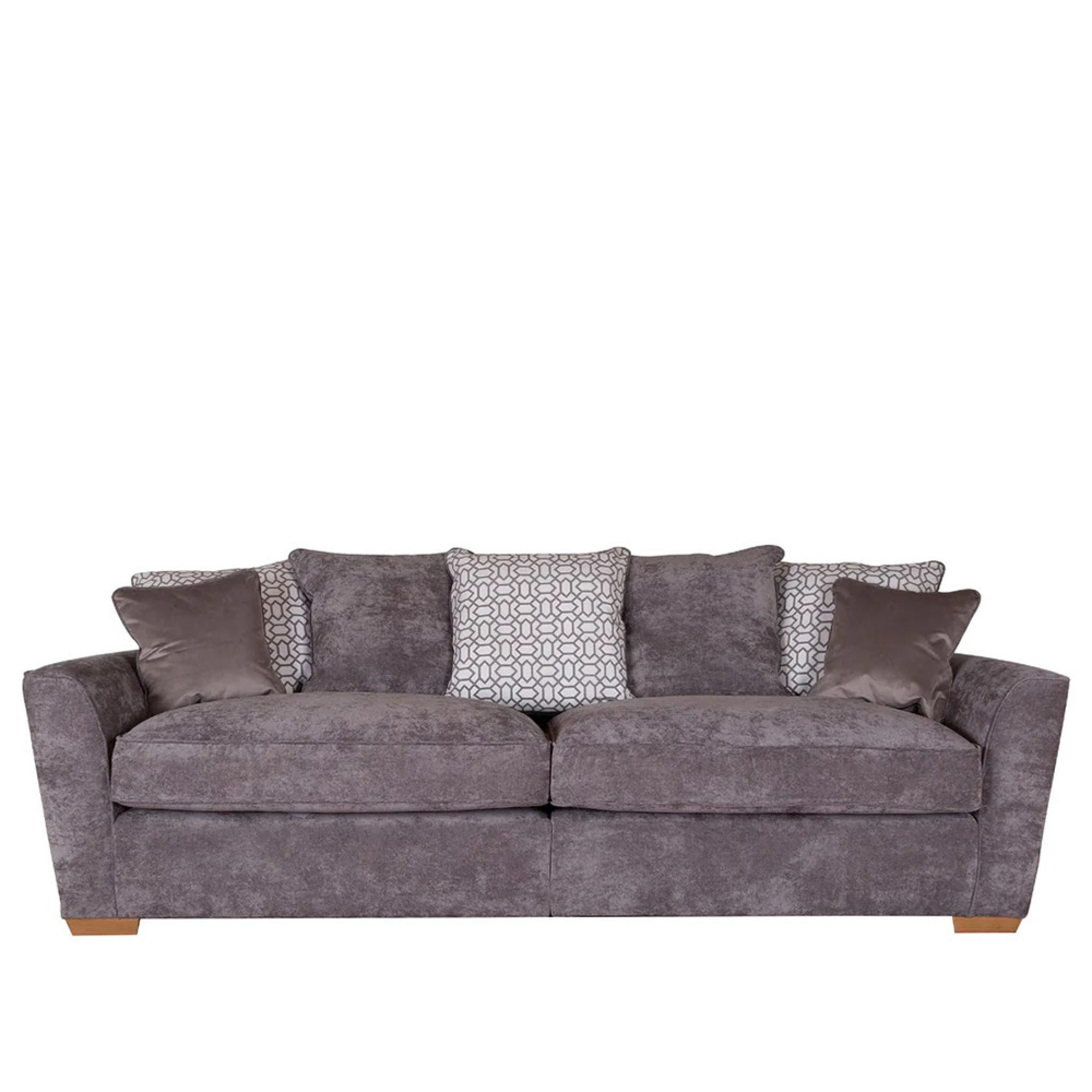 Fantasia Fabric Sofa - 4 Seater - Main Image