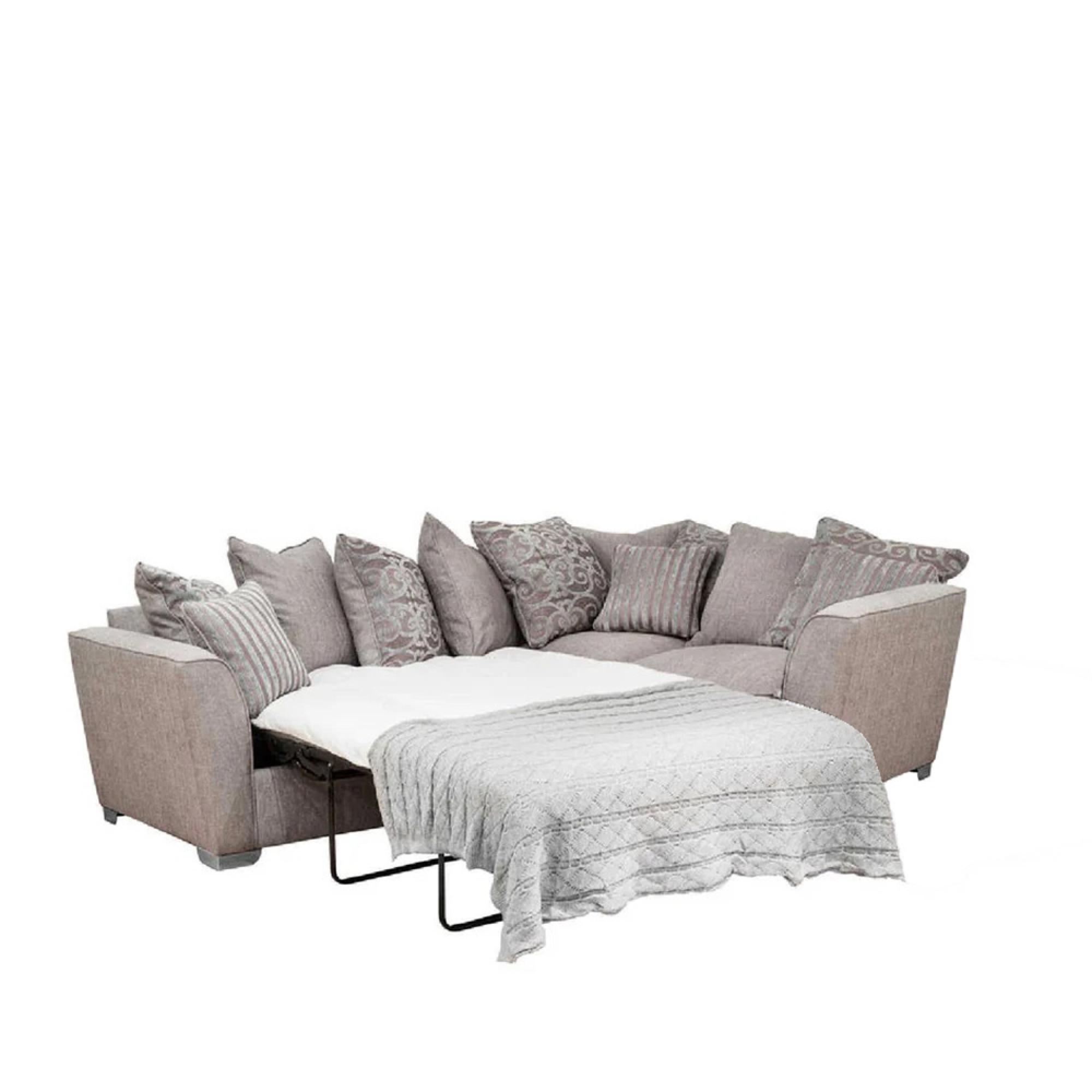 Fantasia Fabric Corner Sofa Bed - Pull Out - L2S/COR/RH1 - Main Image