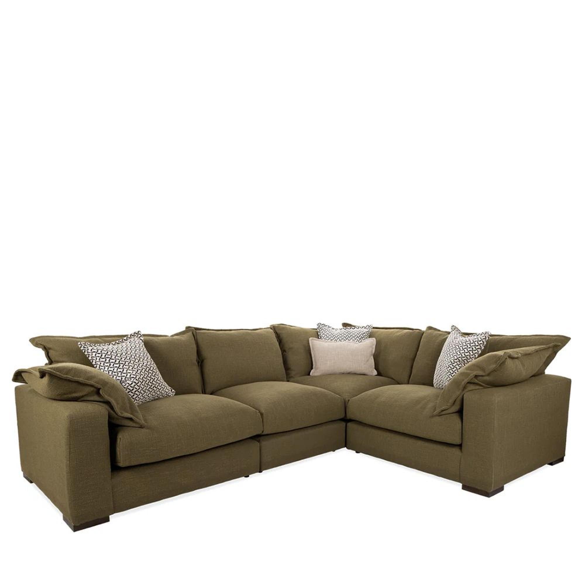 Lennox Fabric Corner Sofa - LH1/ALU/COR/RH1 - Main Image