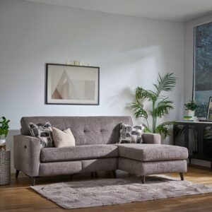 Boras Fabric Chaise Sofa – L2LR/RCC