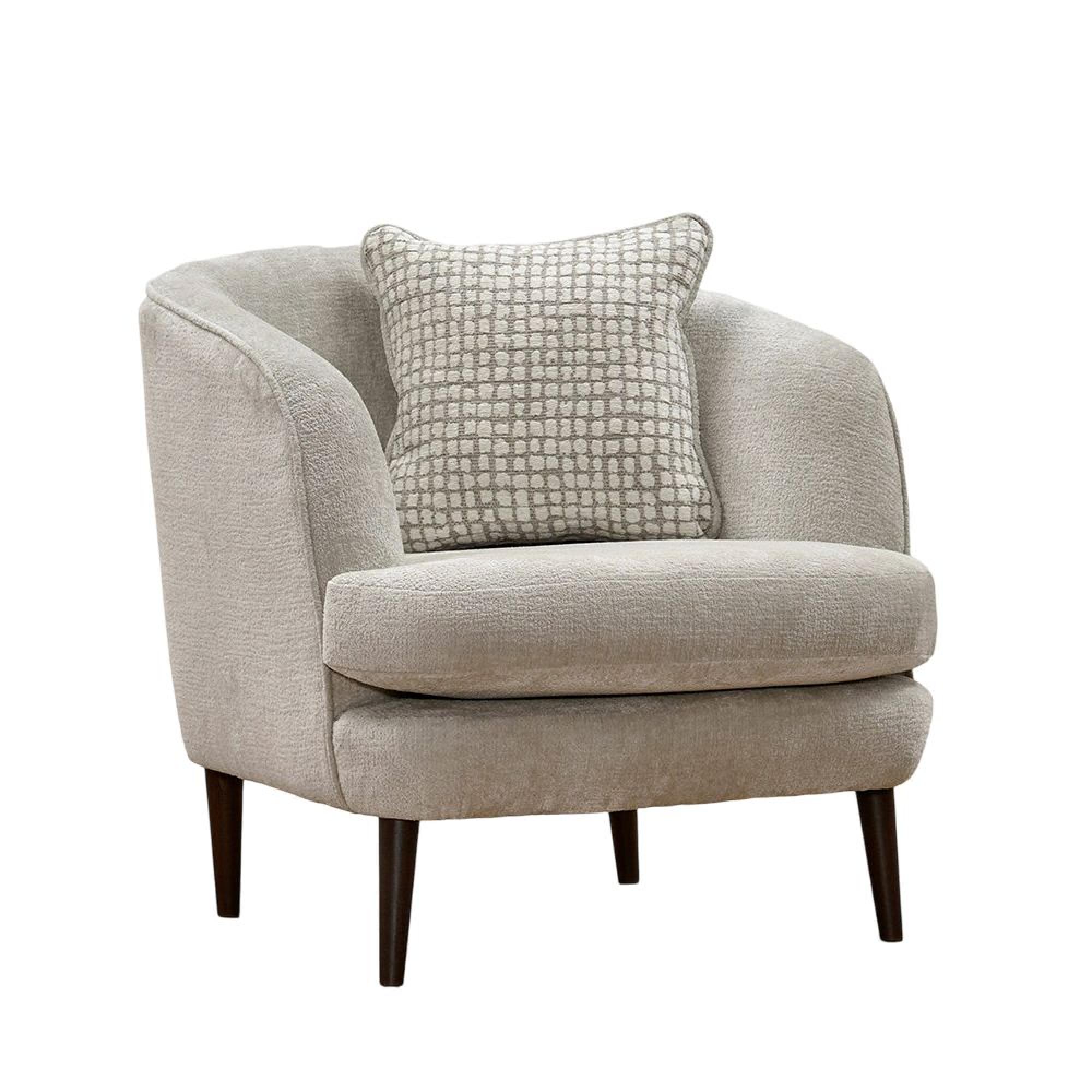 Nora Fabric Accent Chair - Main Image