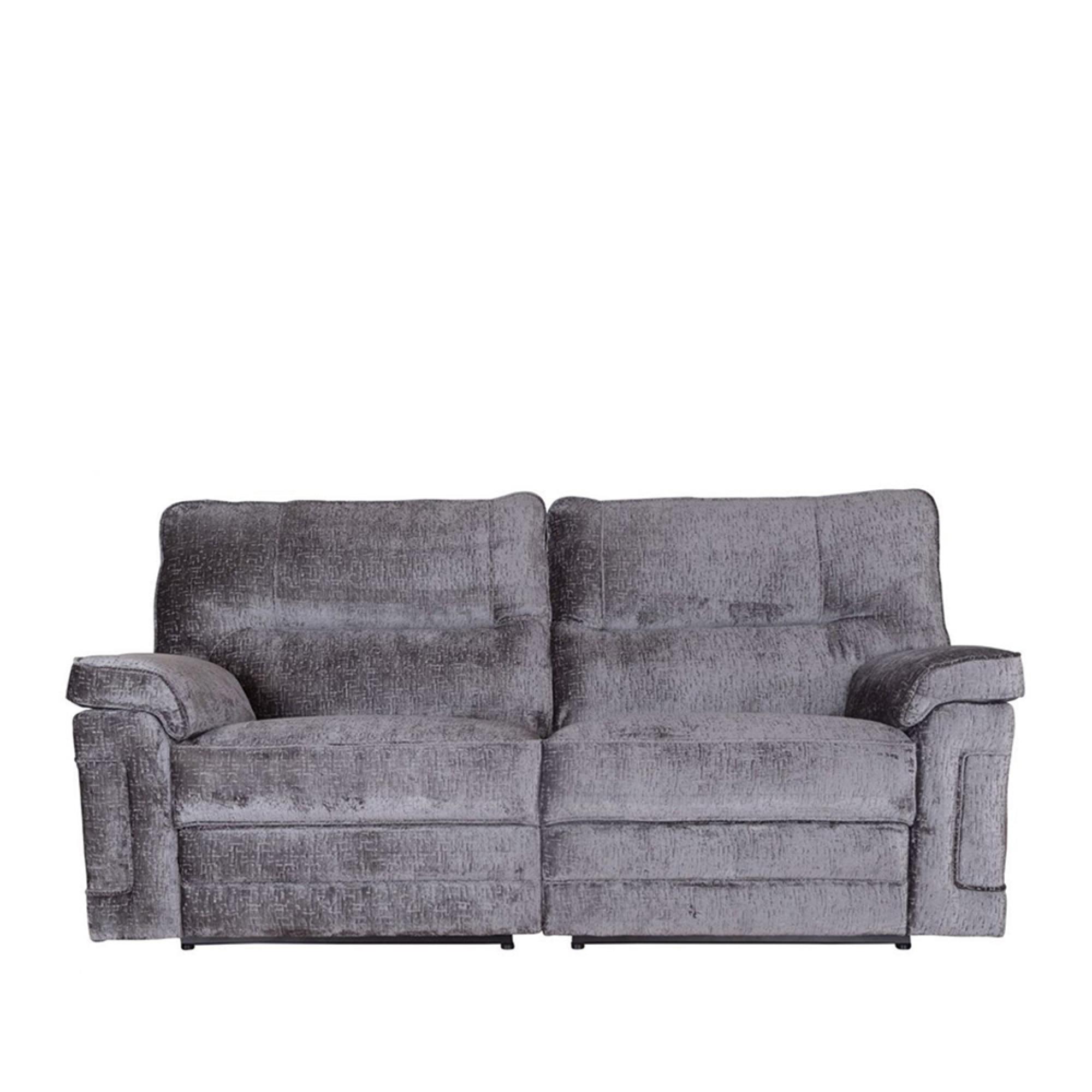 Plaza Fabric Sofa - 2 Seater Recliner - Main Image