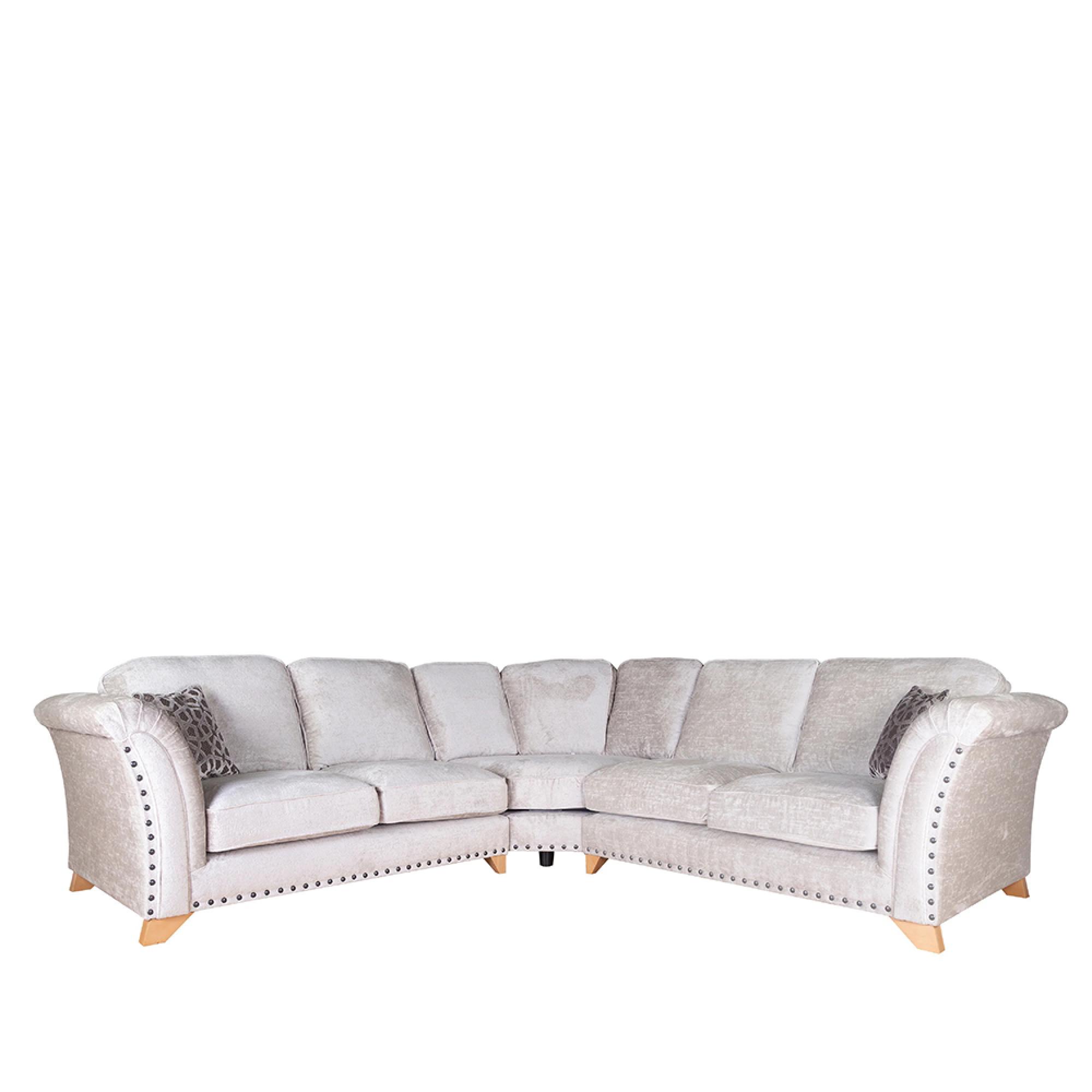Vesper Fabric Corner Sofa - LH2/COR/RH2 - Main Image
