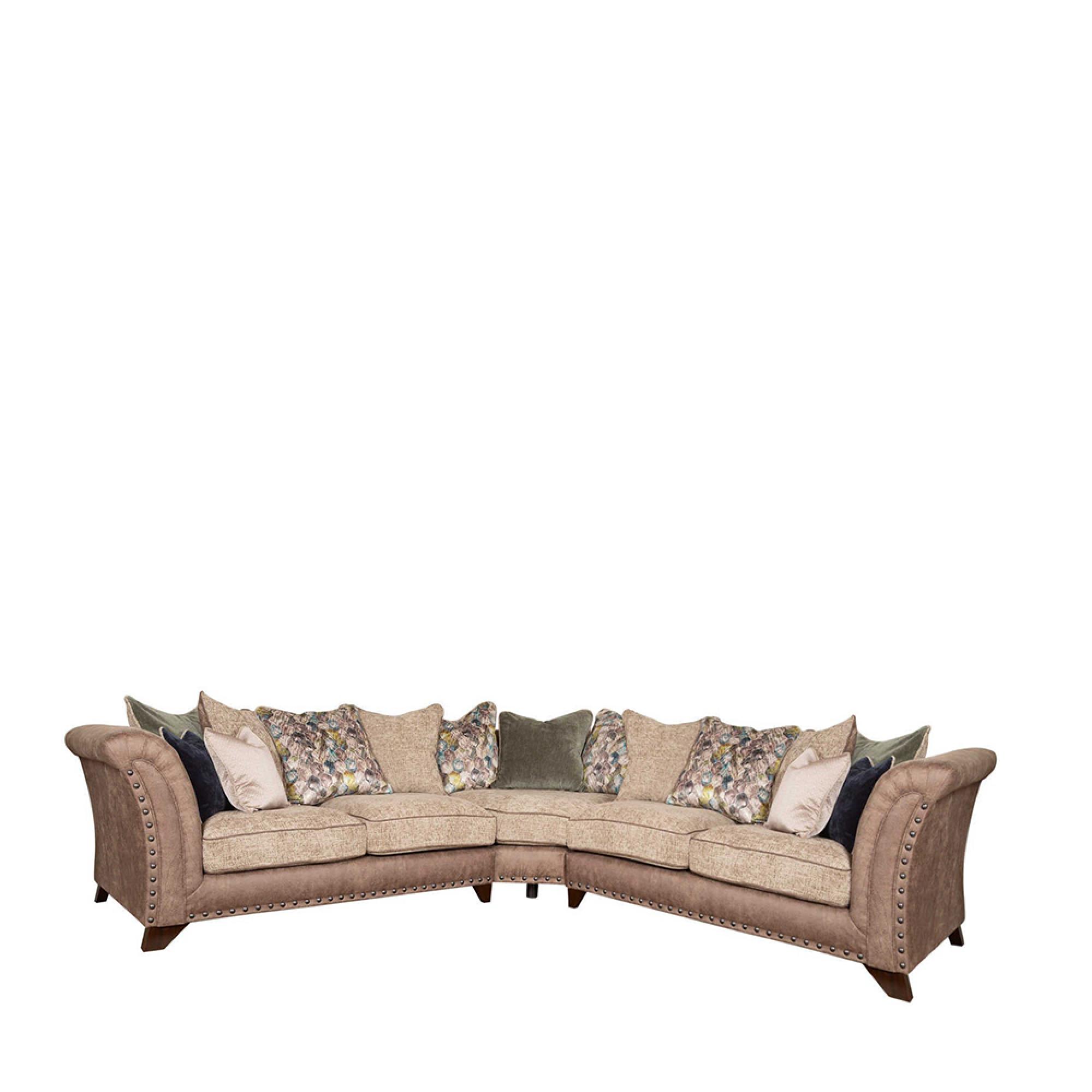Weston Fabric Corner Sofa - LH2/COR/RH2 - Main Image