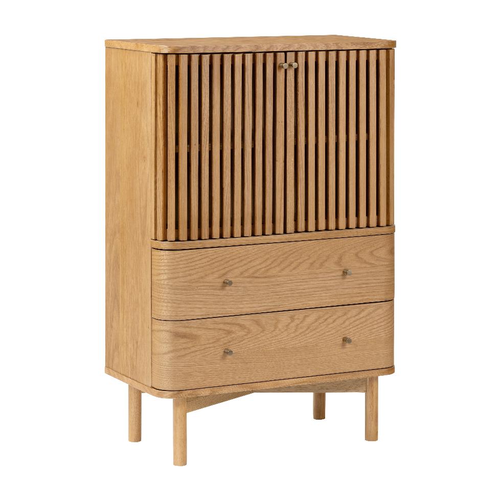 Soho - Shoe Cabinet Oak - Gallery Image