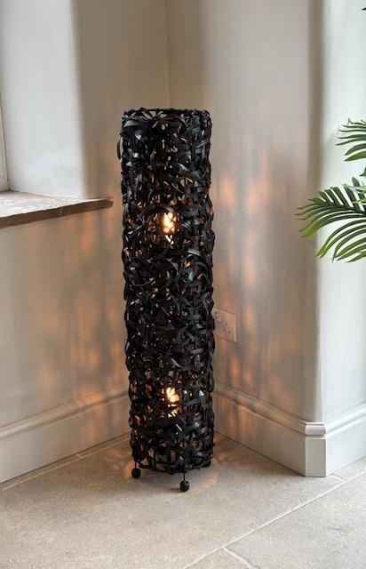 LS24 Bamba Round Floor Lamp Dark 100cm - Main Image