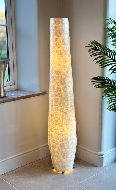 LS90 Shell Palm Floor Lamp 150cm - Main Image
