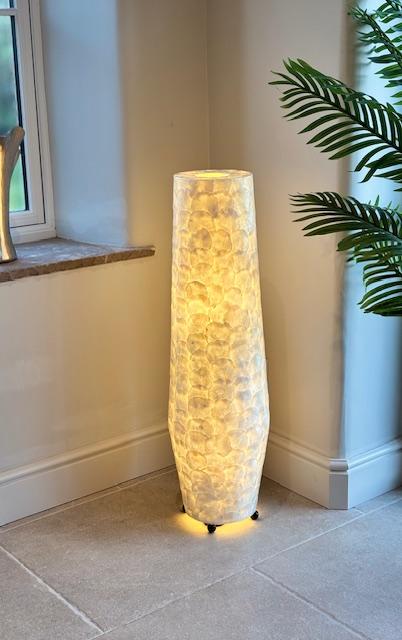 LS91 Shell Palm Floor Lamp 100cm - Main Image