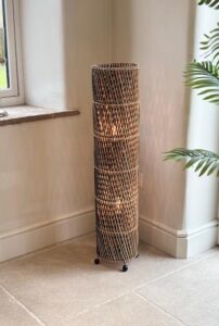 LS41 Wilde Java – Combi Weave Floor Lamp 100cm
