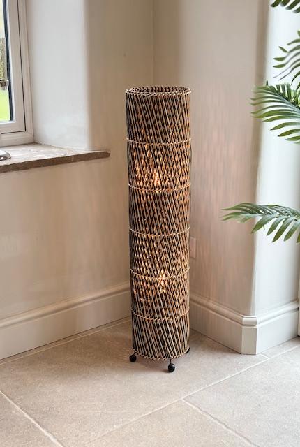 LS41 Combi Weave Floor Lamp 100cm - Main Image