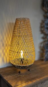 LS47 Wilde Java – Rattan Mix Table Lamp 50cm