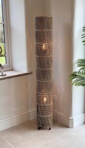 LS40 Wilde Java – Combi Weave Floor Lamp 150cm