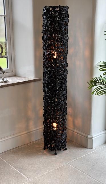 LS25 Bamba Round Floor Lamp Dark 150cm - Main Image
