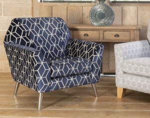 Chepstow Fixed Cack Accent Chair